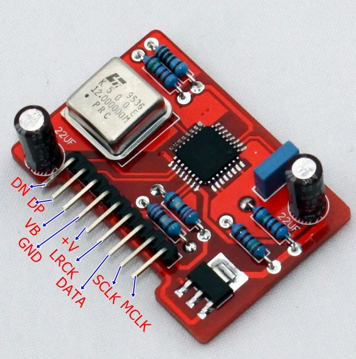 Плата дочери PCM2706 (подходит для платы PCM1794 + WM8805)|card|card cardcard board |