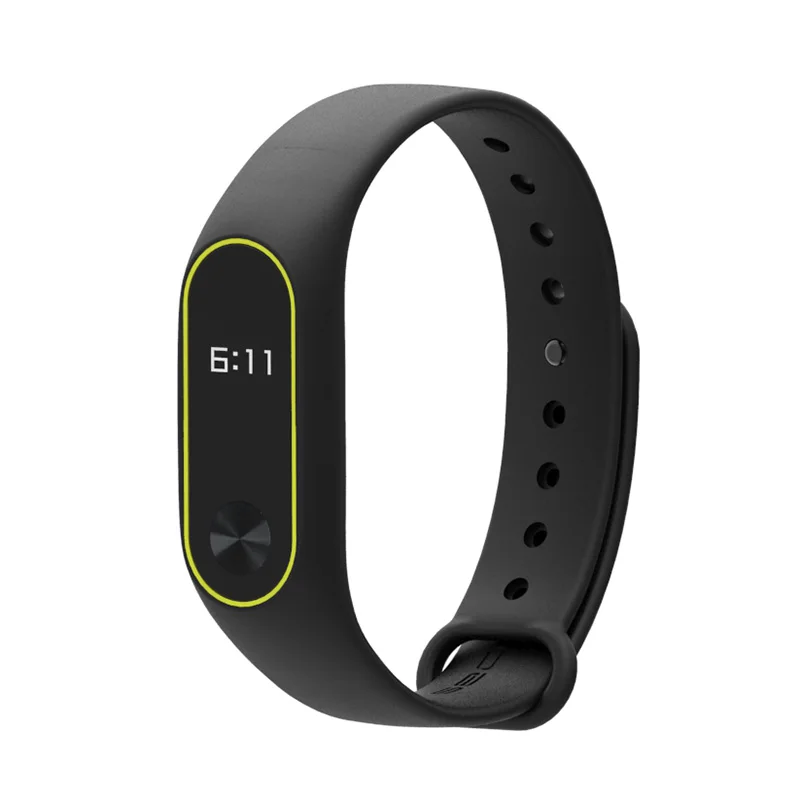 mi Band 2 бретели для нижнего белья Xiaomi mi Ремешок Браслет замена красочные силиконовые аксессуары комплект 6 шт