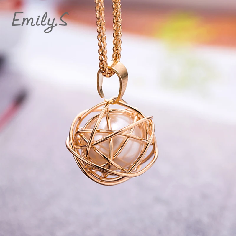 2016 Новый Корейский дикий щепка позолоченный моды ручной работы жемчужное