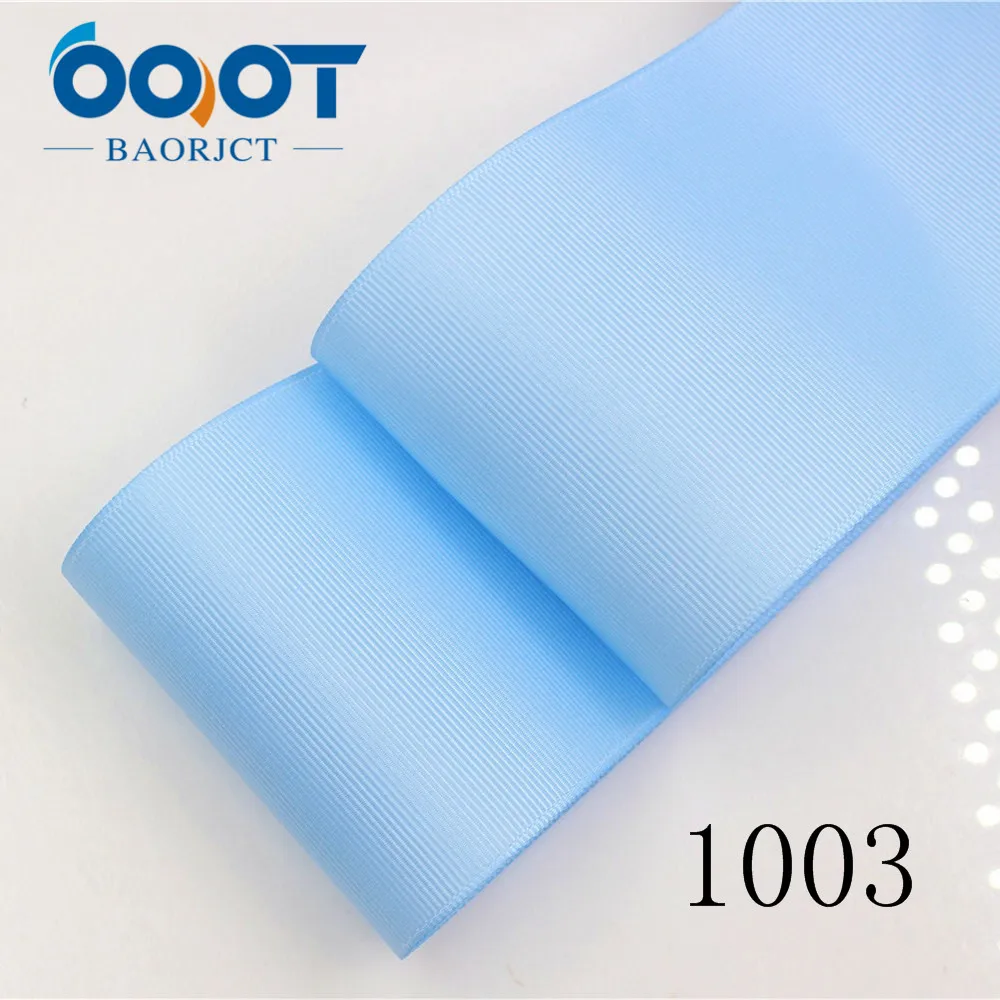 OOOT BAORJCT 178241 75 мм 10 ярдов одноцветные ленты термопечать grosgrain Свадебные аксессуары