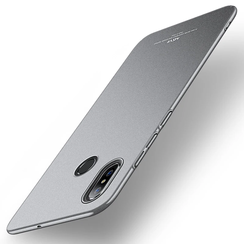 matte gray Msvii ультра тонкий чехол для Xiao mi 9 mi 8 Sandy матовая задняя крышка для mi 9 SE mi 8 Lite Pro полная защита Fundas Capa - Цвет: matte gray