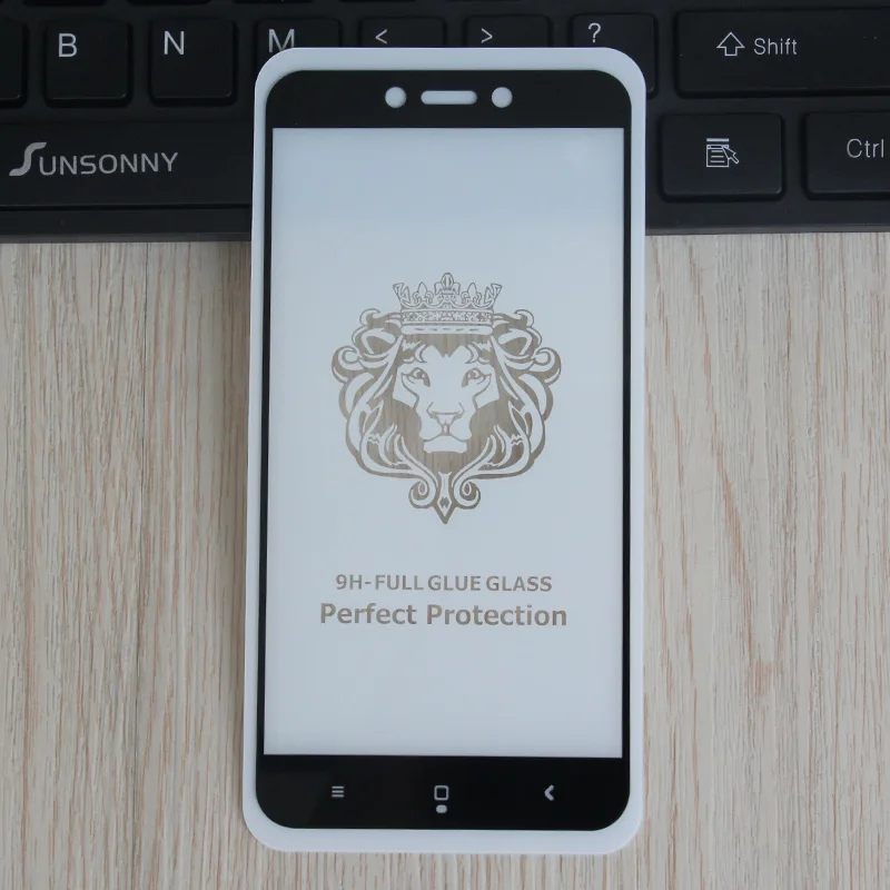Защитное стекло на весь экран закаленное для Xiaomi Redmi 4X защитная стеклянная пленка