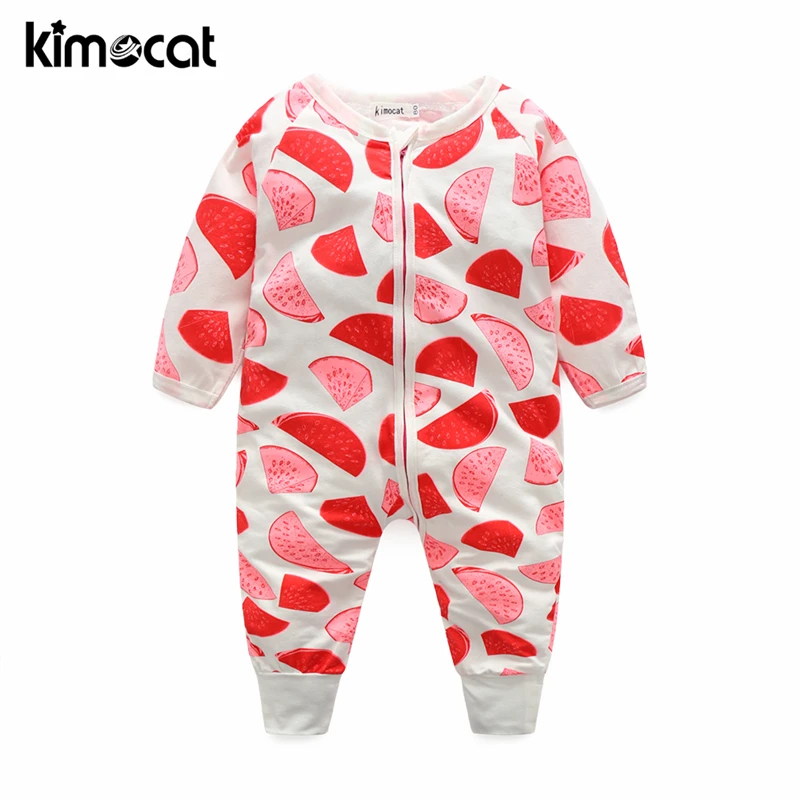 Пустой комбинезон Kimocat для новорожденных демисезонный с длинным рукавом