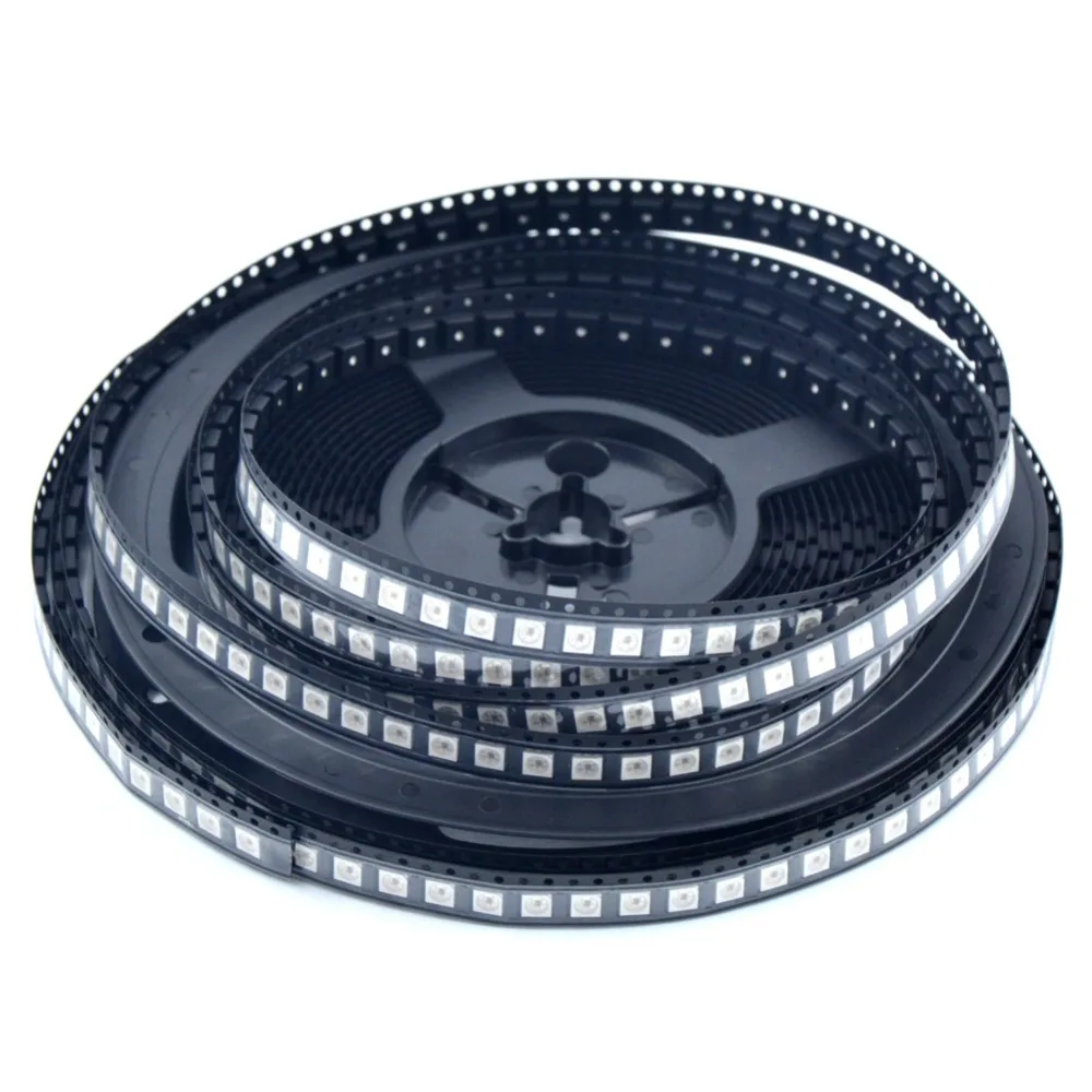 100 шт. встроенный СВЕТОДИОДНЫЙ Модуль SMD5050 5 в пост. Тока|individually addressable|led
