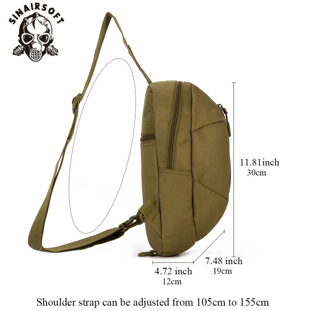 Военная Тактическая многофункциональная поясная сумка SINAIRSOFT нейлоновый рюкзак