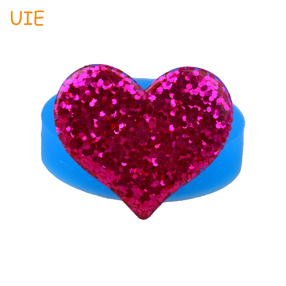 

PYL421U 36.5mm Heart Silicone Mold - Fondant, Cake Decoration, Gum Paste, Jewerly Making, Resin, Polymer Clay, Chocolate, Candy