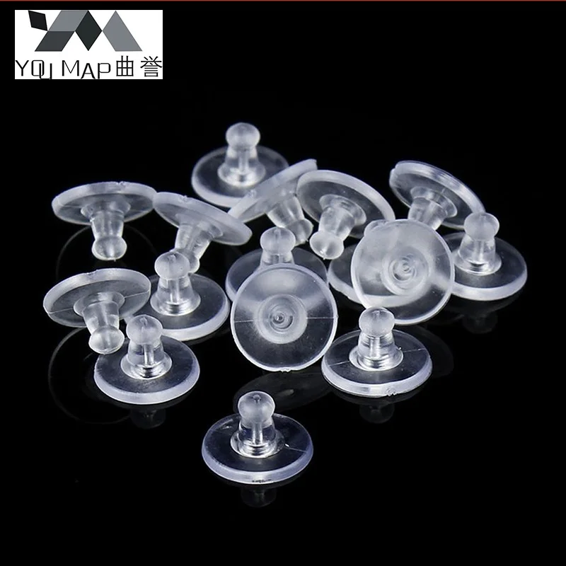 100 шт. силиконовые заглушки для сережек|stopper wine|stopper setstopper red |