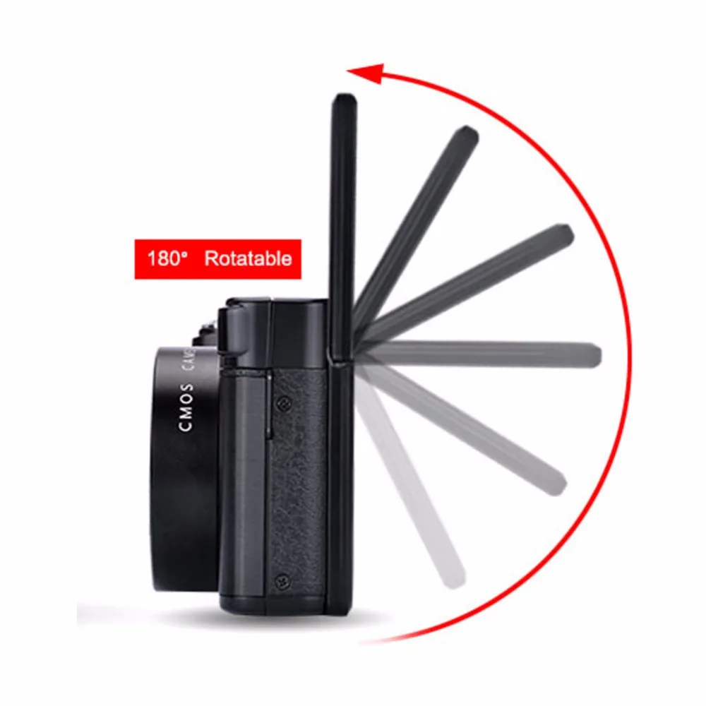 Winait full hd 1080p max 24MP цифровая видеокамера 3 0 ''TFT дисплей камера со сменными