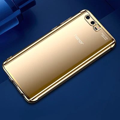 Gold Силиконовый мягкий ТПУ прозрачный чехол для Huawei P10 P10 Plus Mate9 Mate10 ультра тонкий чехол для Huawei Honor 9 Lite чехол - Цвет: Gold