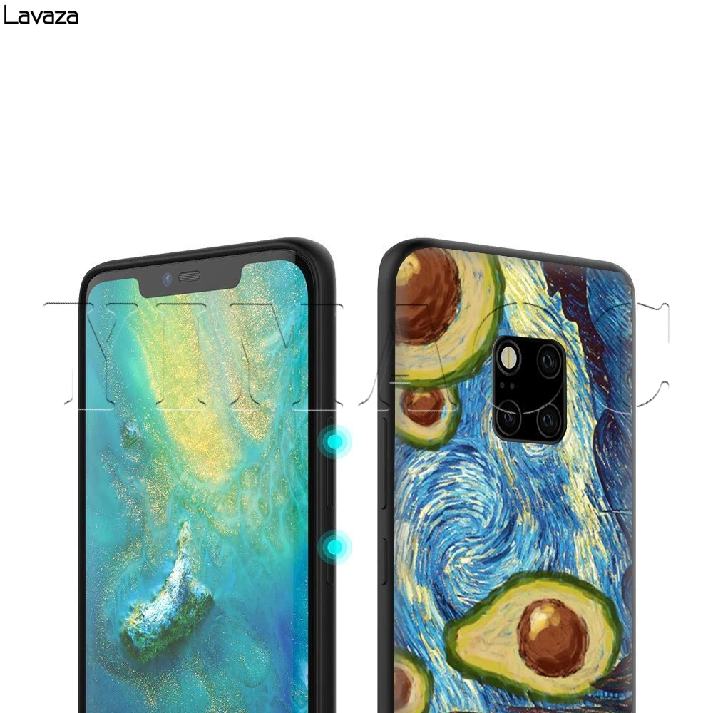 Lavaza Avocado fruit Case for Huawei Mate Y7 Y9 P8 P9 P10 P20 P30 Lite Pro P Smart Mini 2017 2019 |