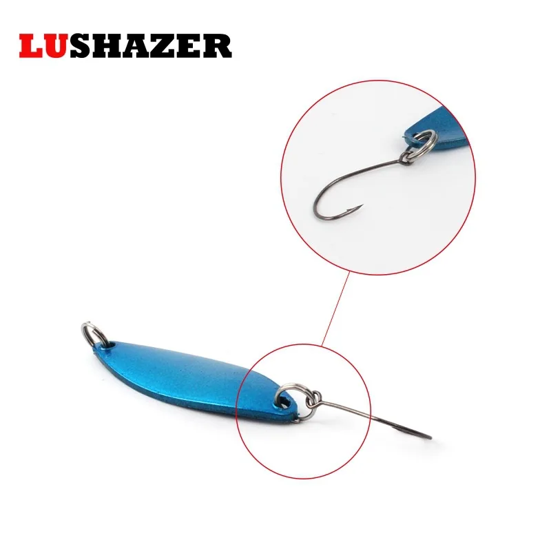 3.8cm2.8g металлическая Спиннер ложка рыболовная приманка peche leurre souple crank bait isca