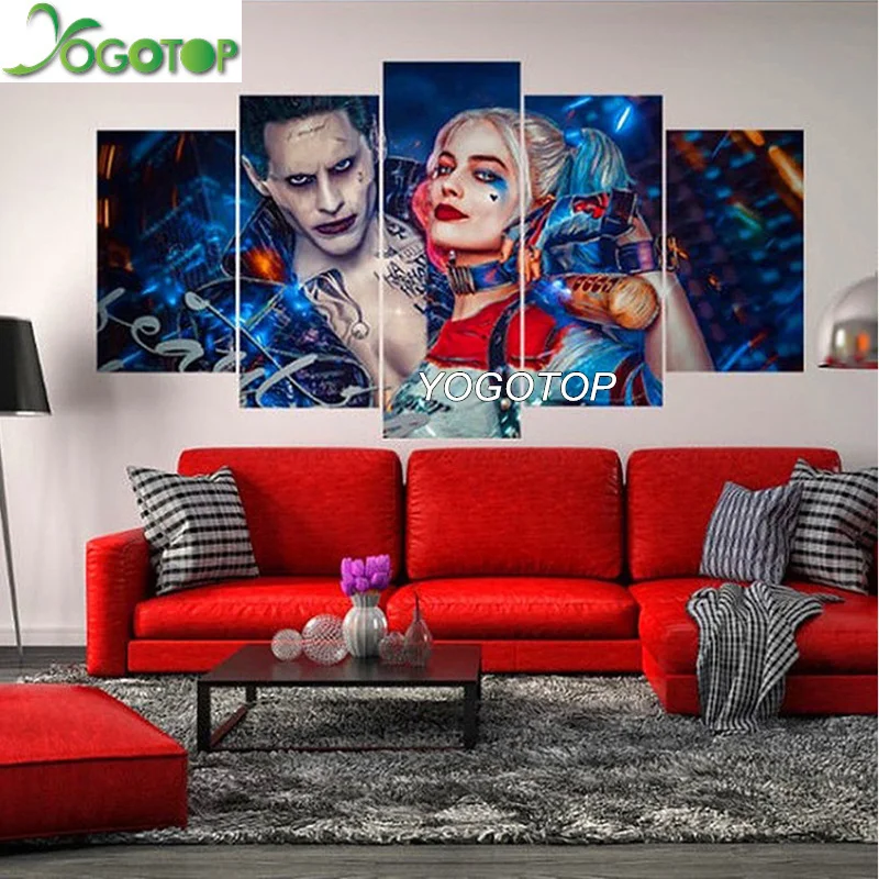YOGOTOP DIY Алмазная вышивка крестиком на рисунке Наборы полная 5D мозаика домашний