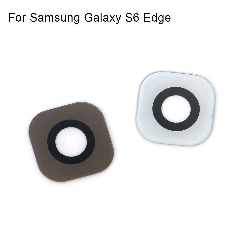 1 комплект для samsung Galaxy S6 Edge задняя камера рамка держатель стекло объектив