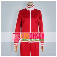 cosplayonsen free gou matsuoka jersey cosplay costume red sports uniform custom made