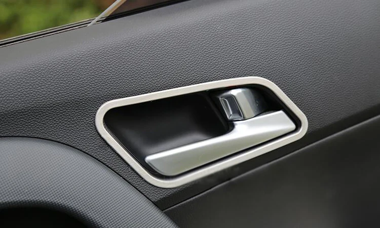 Декоративная чаша из нержавеющей стали для дверей Hyundai Creta ix25 2015 2018|interior accessories|steel