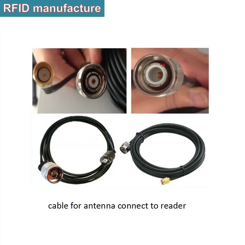 4 м Uhf rfid считыватель антенный кабель TNC/SMA/N/RP TNC разъем для боковой панели/мат