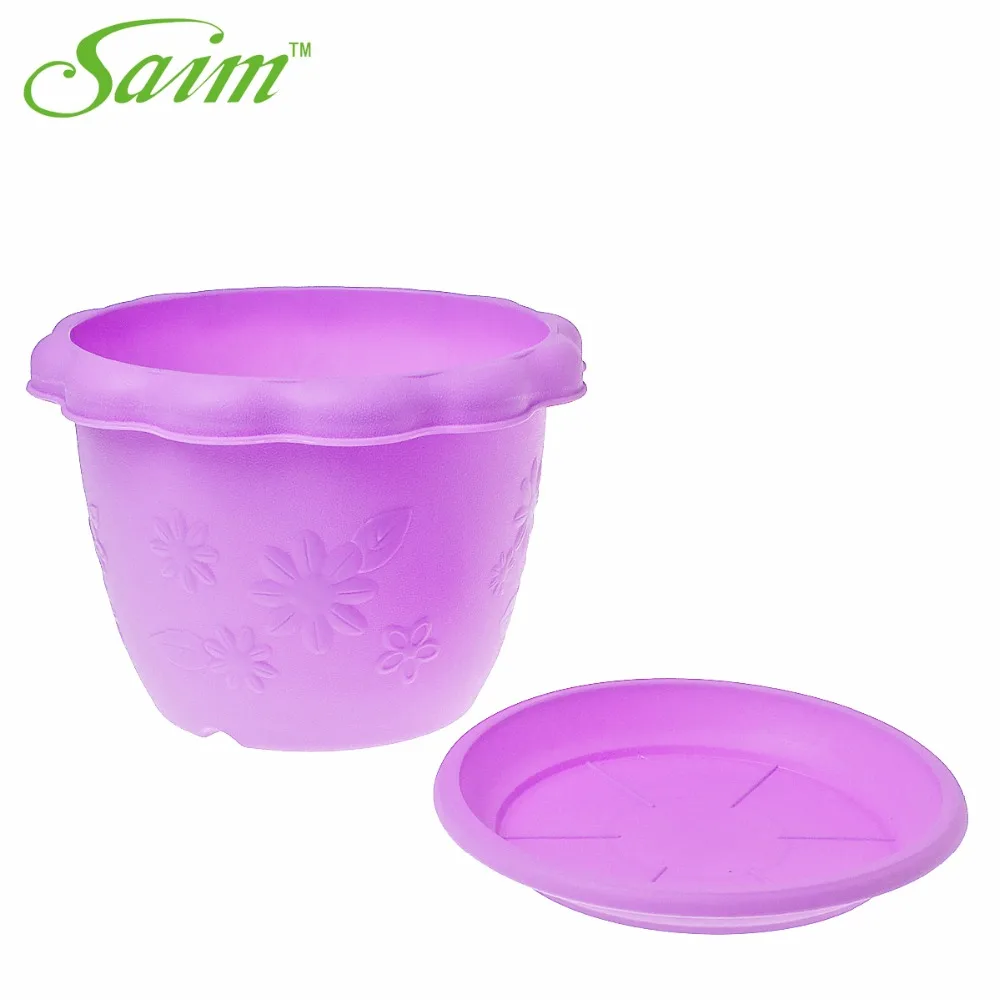 1 шт. цветочный горшок круглый пластиковый детский садовый стол домашний