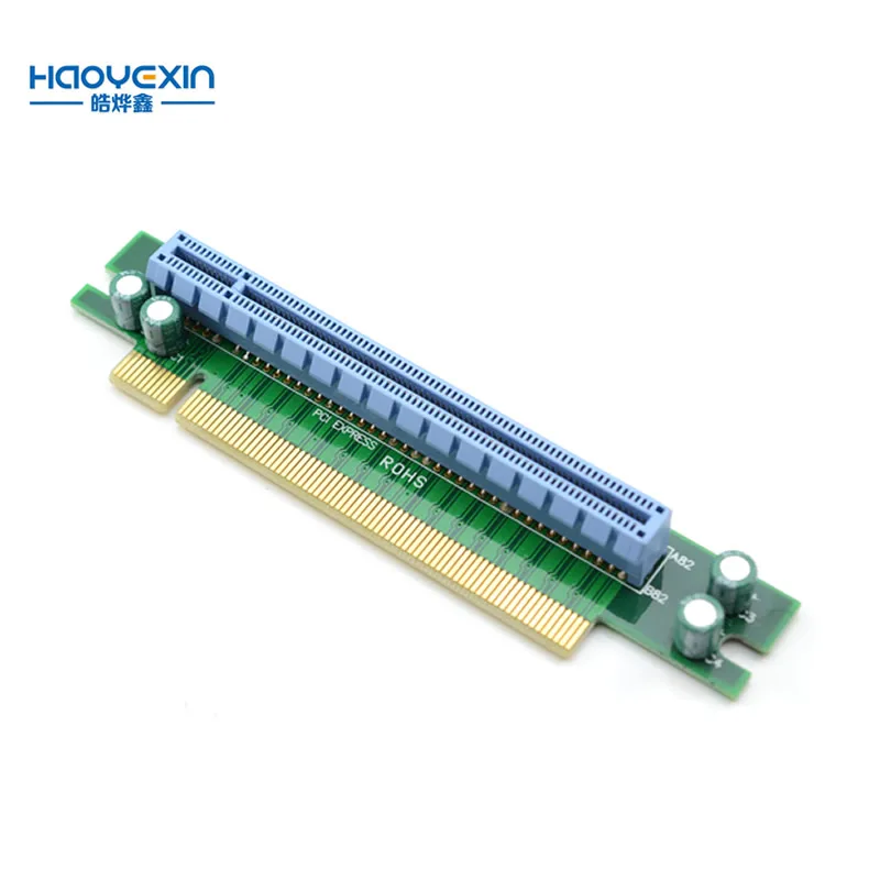 PCI-E Express 16X 90 градусов адаптер Riser Card для 1U КОМПЬЮТЕРНЫЙ СЕРВЕР шасси оптовая