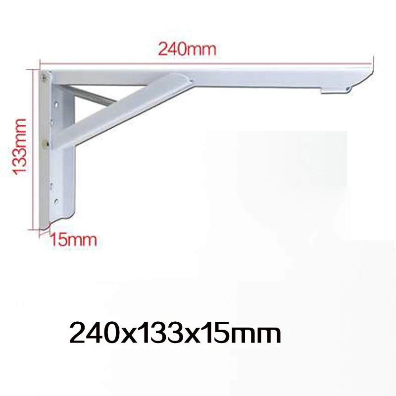 Треугольная Складная скоба кронштейн крепящаяся рама полка книжная полки
