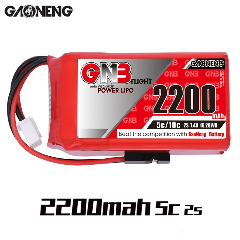 Аккумулятор Gaoneng GNB 2200 мАч 2S2P 7 4 В 5C/10C для пульта дистанционного управления|Детали