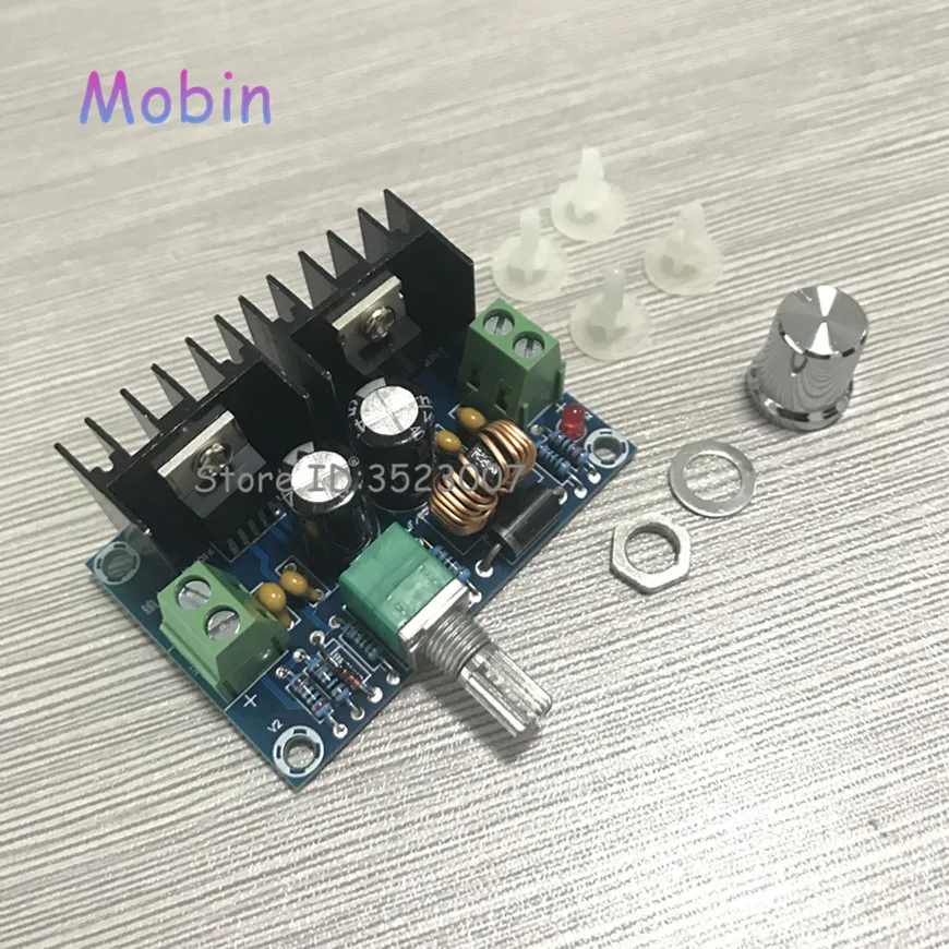 Понижающий преобразователь напряжения 4-40 В до 1 25-36 в |