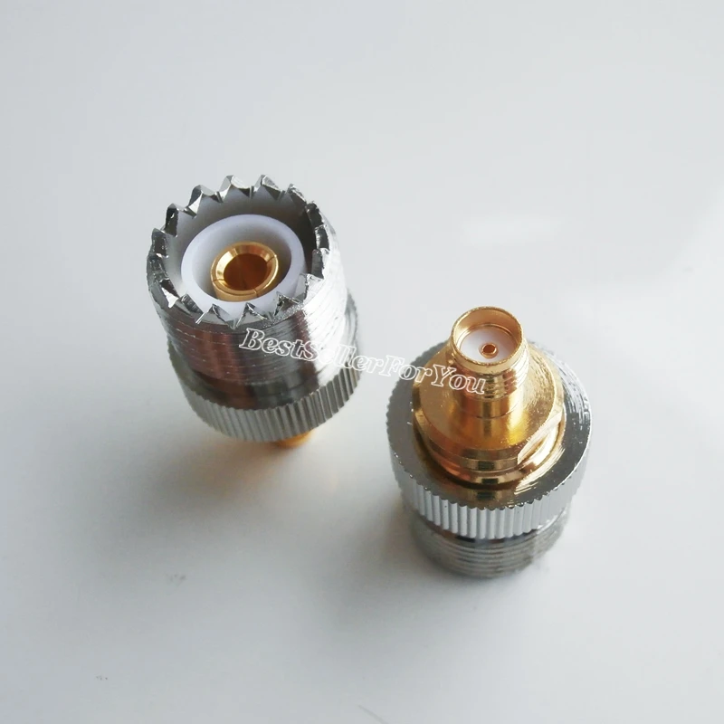 10 шт. UHF Female SO239 SO-239 to SMA Jack RF коаксиальный разъем адаптера | Обустройство дома