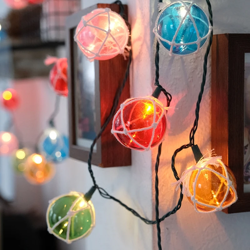 Огни строки новый бренд чистая покрыта мяч DIY маленькая фея Рождественский LED