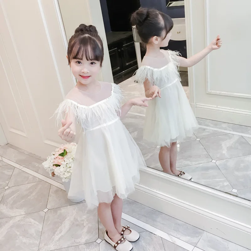 

Летнее платье для девочек, детское платье принцессы, детское платье.