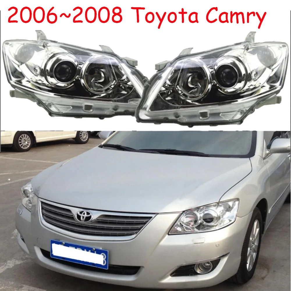 1 шт. автостайлинг фара Camry 2006 2007 2008 год автомобильные аксессуары бампер свет