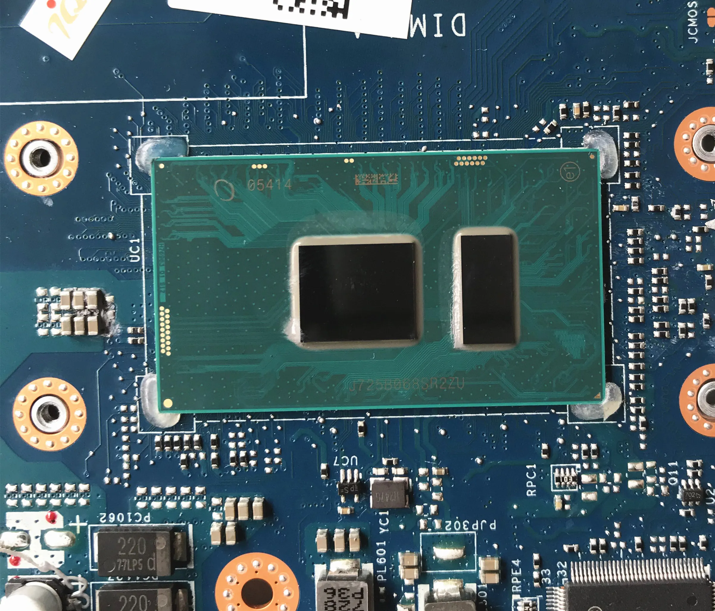 CN-0Y8N7H 0Y8N7H Y8N7H для DELL 5567 5767 материнская плата портативного компьютера с SR2ZU i5-7200U 2,5 ГГц BAL20 LA-D801P DDR4 мб тестирование