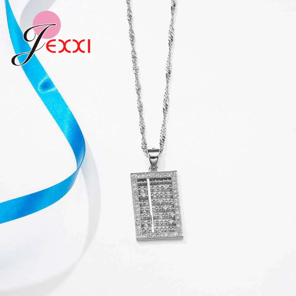 Женский ювелирный комплект из серебра 925 пробы ожерелье и серьги в форме
