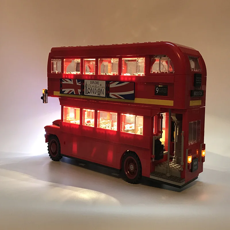 Светодиодный Тор Lego technic 10258 со светодиодсветильник кой совместимый с лондонским