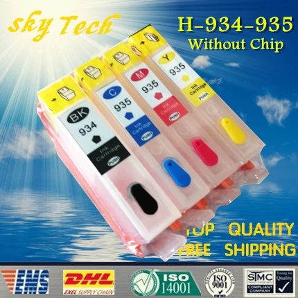 Пустые картриджи для Hp 934 935 подходит HP Officejet Pro 6830 / 6230 6835 6812 и т. Д. без чипа|refillable