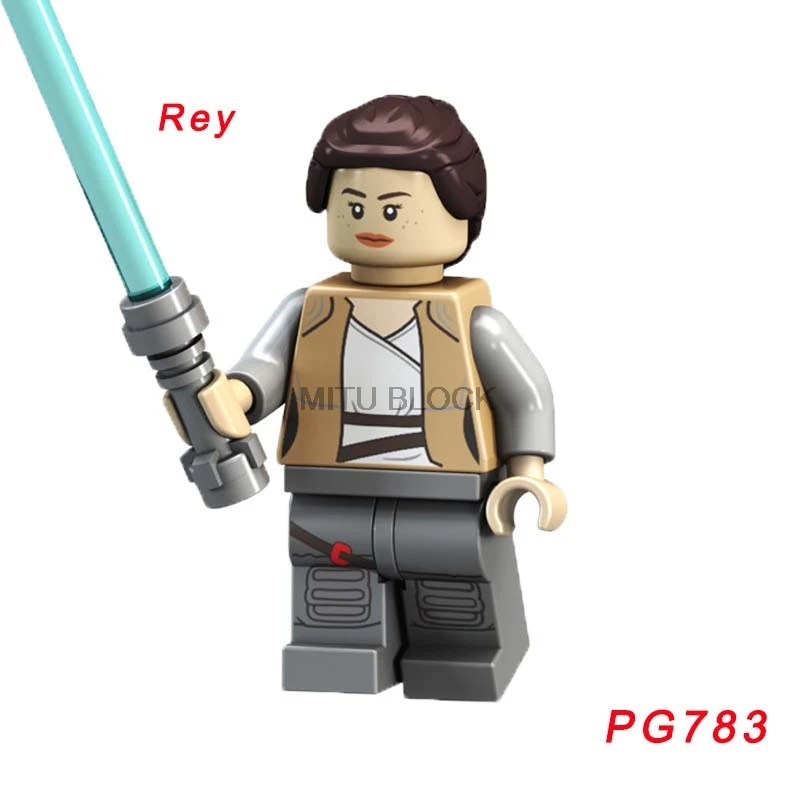 pg783 Фигурки из Звездных Войн Leia Luke Jabba queen Padme Amidala C3Po Starwars Yoda Han Solo строительные блоки кирпичная игрушка - Цвет: pg783