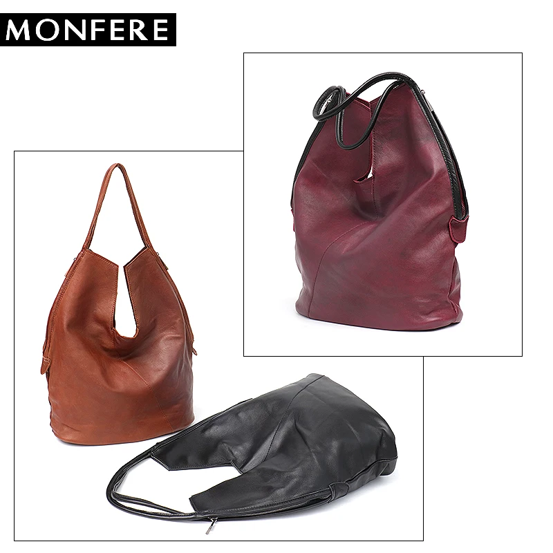 MONFERE 2018 большой Ёмкость Для женщин сумки Tote плеча Классический Винтаж овец