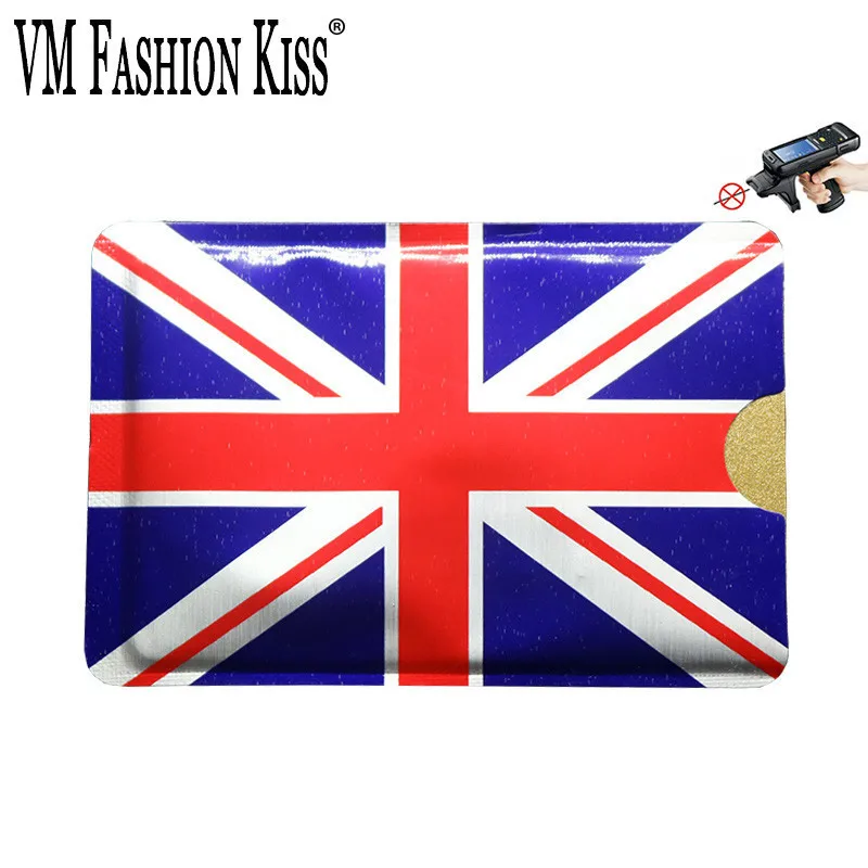 1 шт для защиты от угона Защита кредитных карт RFID блокировки визитница рукав кожа