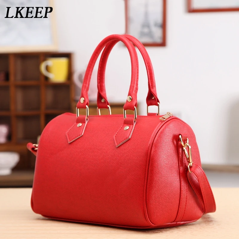 Модные женские сумки женский с ручкой сумка кожаная черный красный бежевый через