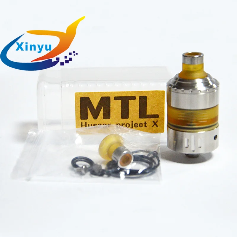 Испаритель Coppervape Hussar Project X MTL Восстановленный RTA атомайзер с направляющей потока