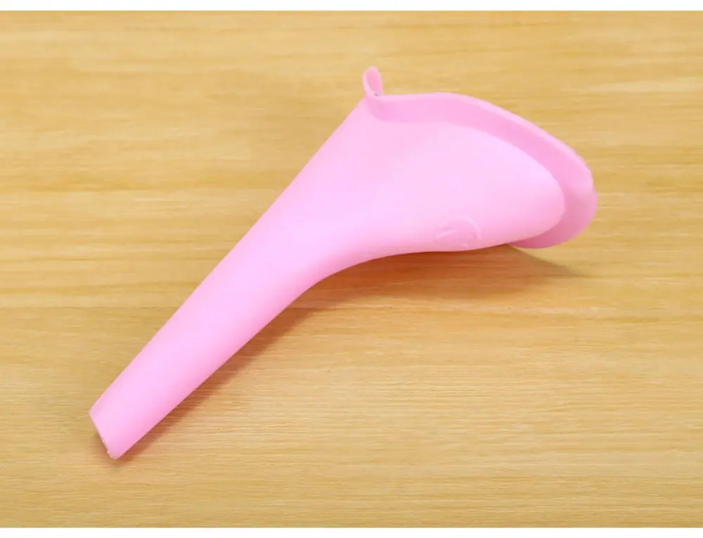 Portable Woman Travel Female Toilet Can Wee Urinal Director Funnel Tube Silicone Urination Device Stand Up& Pee C1025 b