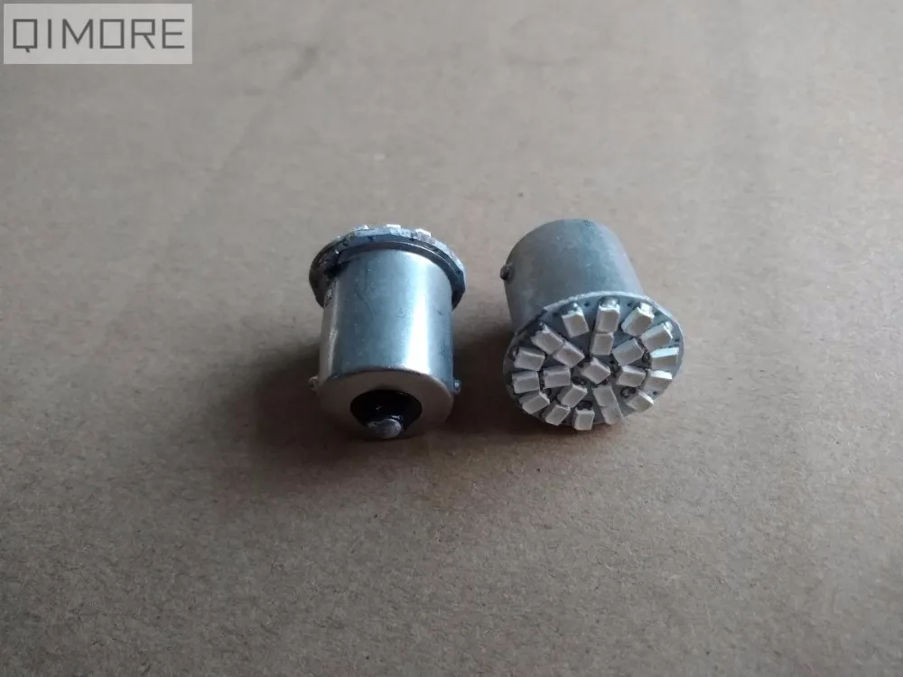 2 шт. 12 В 1156 1206 22SMD светодиодный светильник для скутера мотоцикла автомобиля