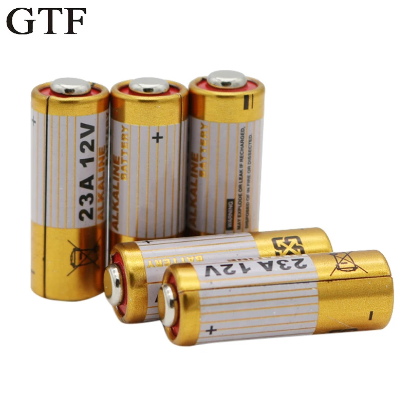 GTF 5 шт. 23A 12В Щелочная сухая батарея Высоковольтная 23AE 21/23 A23 V23GA MN21 для