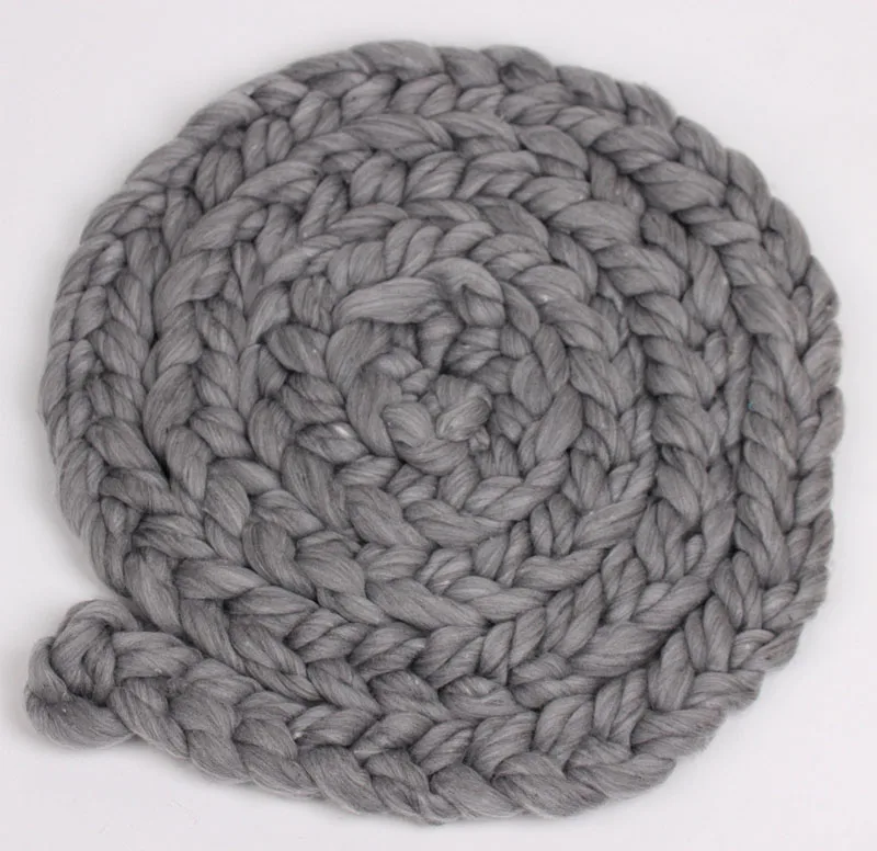 14 цветов реквизит для фотосъемки новорожденных ручное вязание Детское покрывало