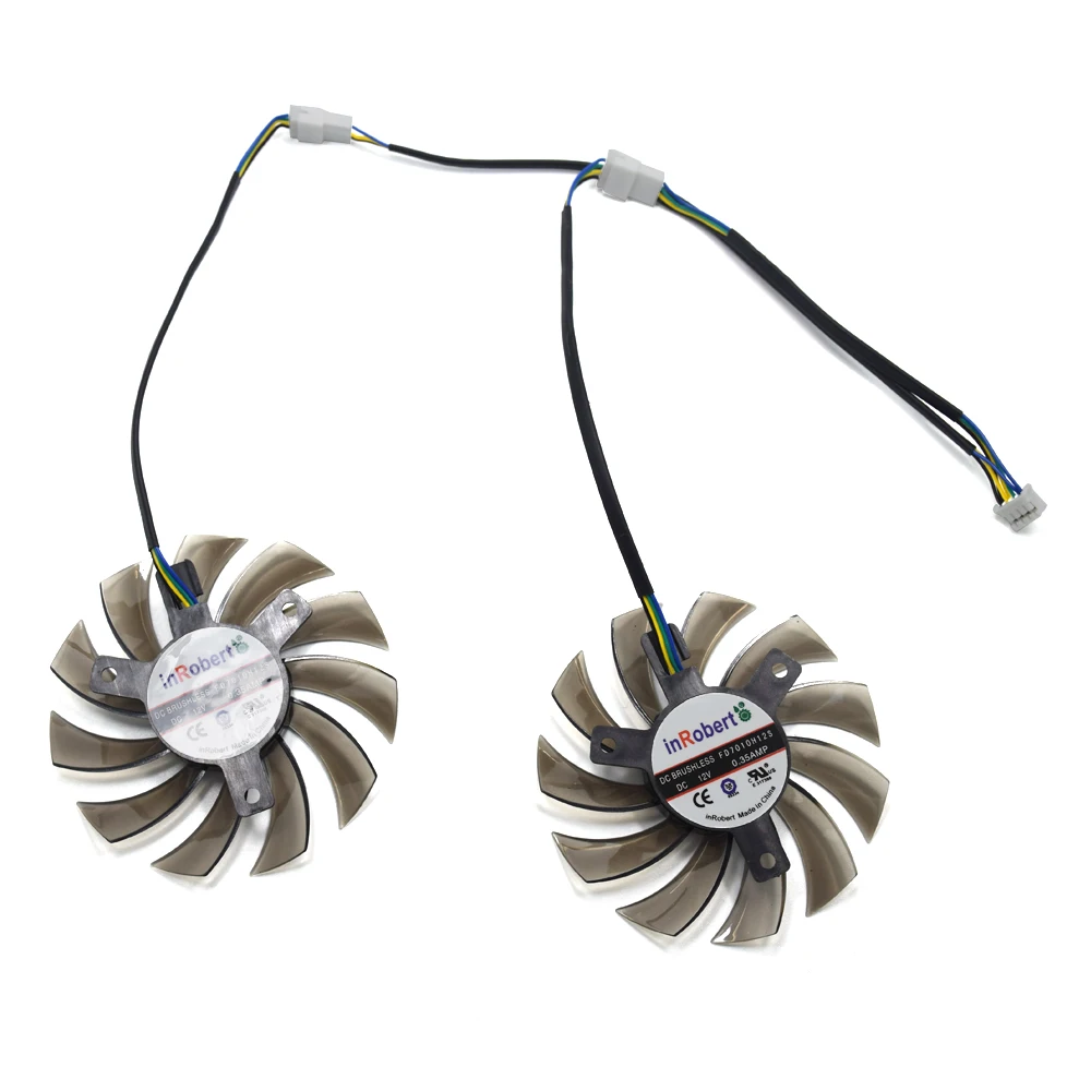 Вентилятор охлаждения FD7010H12S 75 мм для видеокарты ZOTAC GTX 660TI 650TI BOOST GPU DIY|Кулеры и