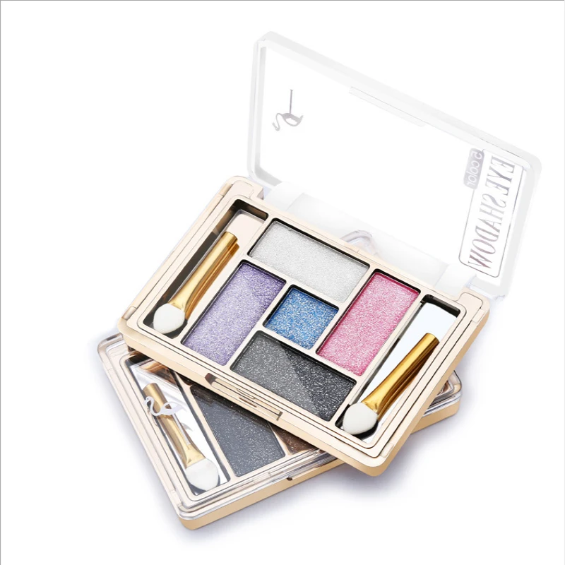 5 Couluurs дизайнер палитры Eyeshadow с косметика минеральная кутюр создание палитра
