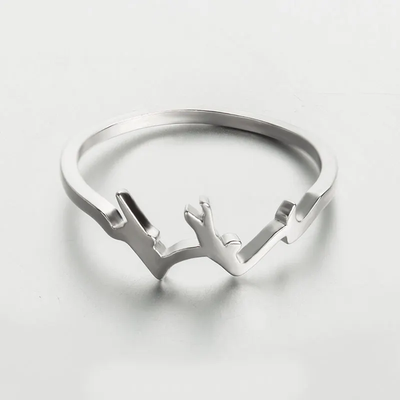 Европейский хит продаж простые в форме горы кольца для мужчин и женщин сделаны из