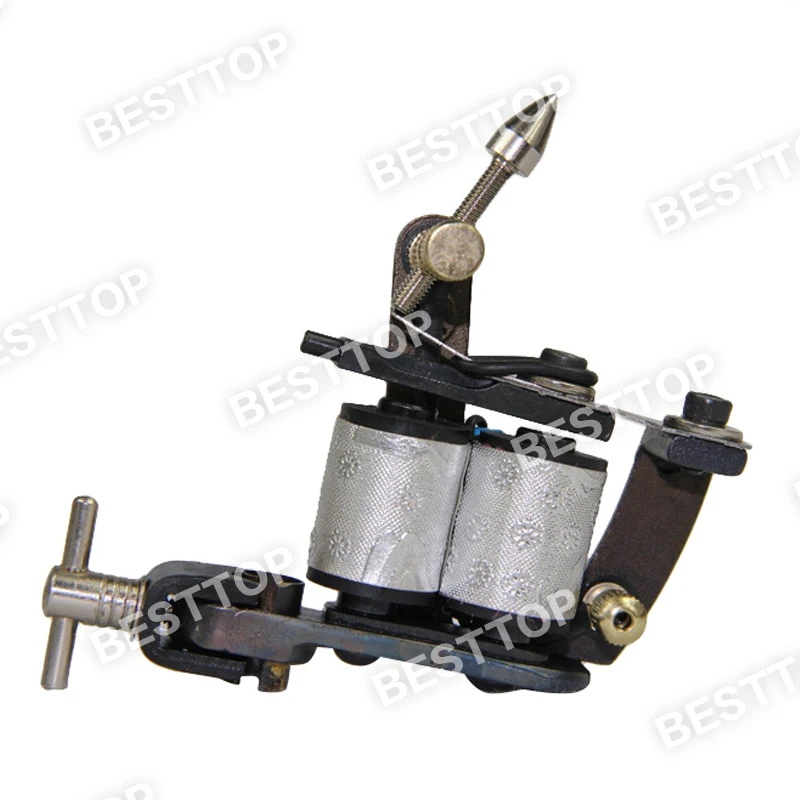 Профессиональная машинка для окраски татуировок 10 обертываний катушка шейдер