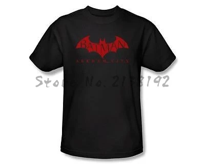 Футболка мужская с логотипом Аркхема брендовая хлопковая тенниска летние модные