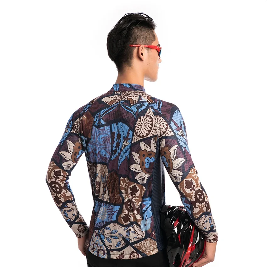 High Quality Long Roupa Ciclismo Cycling Jersey MTB Hombre Bike Jerseys Bicicleta Clothing Outdoor Fitness Men's Sportswear SA15 | Спорт и