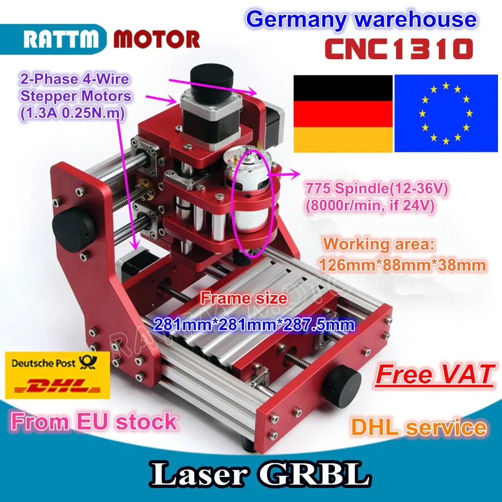 Гравировальный станок Benbox CNC 1310 с бесплатным НДС для ЕС гравировальный металла