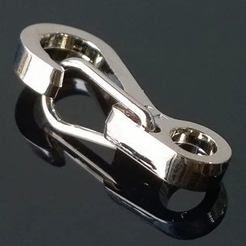 

2017 Presell 10 Pcs Mini Durable Outdoor Survival Hang Buckle Quickdraw Clips Hooks Keychains